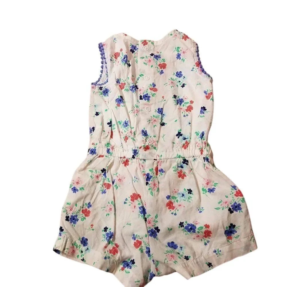 Carter's Floral Romper 9 months